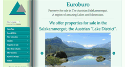 Desktop Screenshot of euroburo-salzkammergut.com