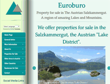 Tablet Screenshot of euroburo-salzkammergut.com